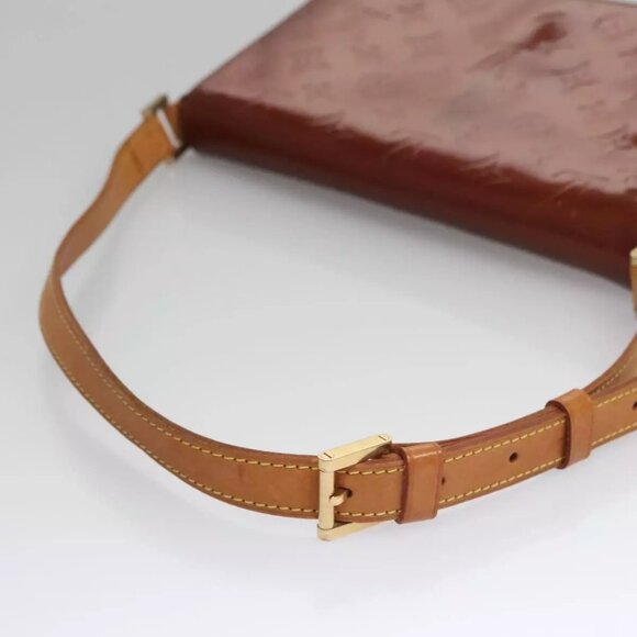 LOUIS VUITTON Monogram Vernis Thompson Street Bag Bronze M91124 LV Auth 115834 - Picture 7 of 16